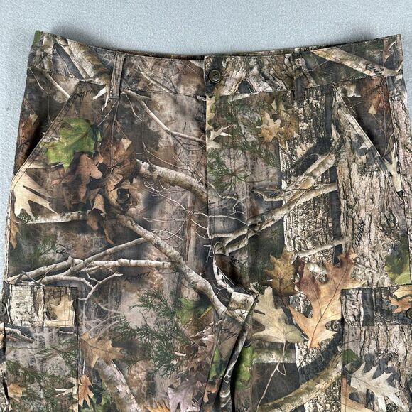 True Timber Cargo Pants Men’s 2XL Green Kanati Camo Hunting Ripstop Straight Leg - Picture 4 of 16